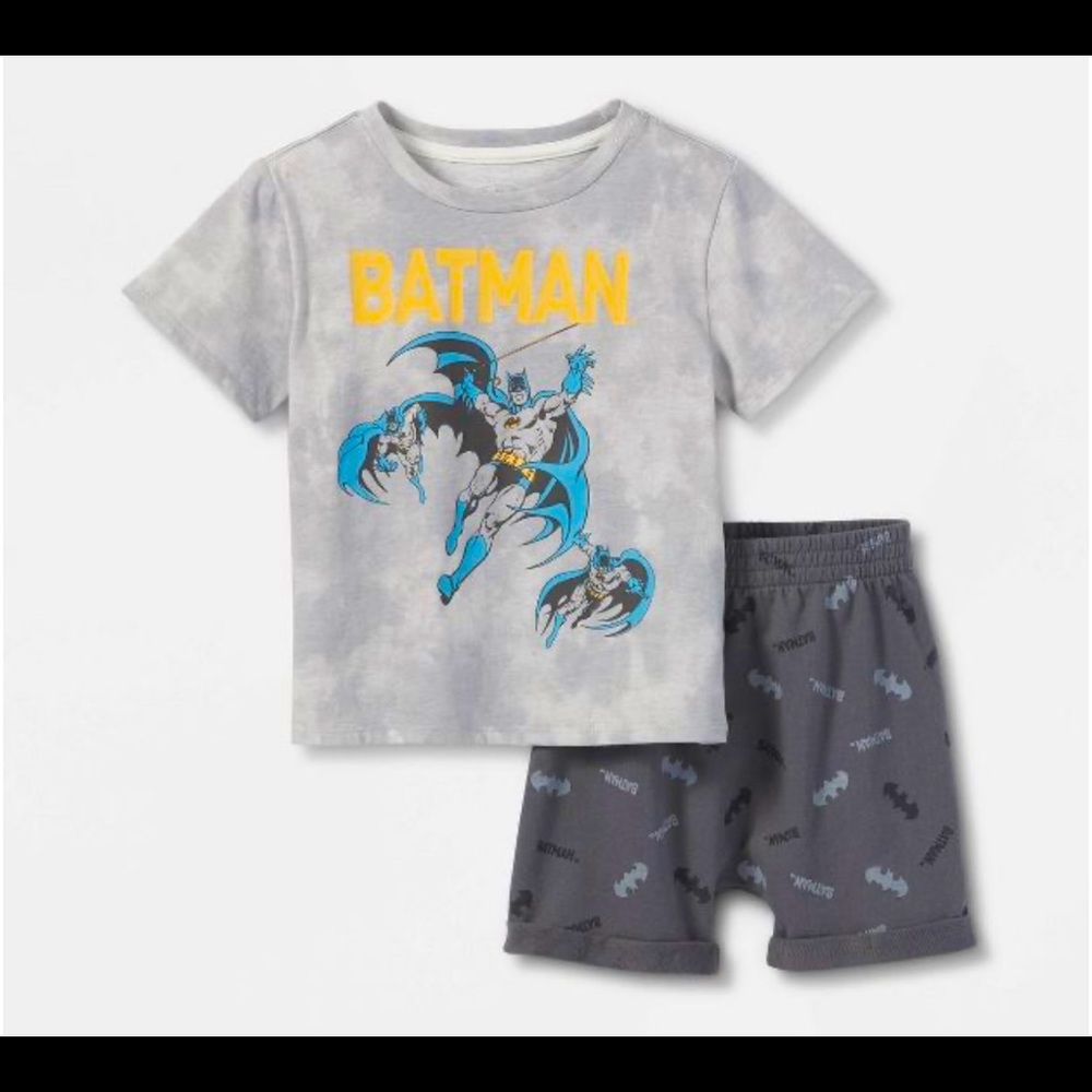 NWT Boy’s 2-Piece Batman Set, Size 18 months